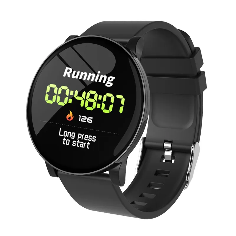 2022 W8 Smart Watch Men Women Blood Pressure Heart Rate Fitness Tracker Watch Smart Clock Sport Smartwatch For Android IOS