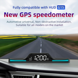 Nhà máy trực tiếp xe HUD Thông Minh Kỹ Thuật Số Đo G15 Speedometer GPS Head up hiển thị Auto Meter Phụ Kiện Xe Hơi - Product Image 2