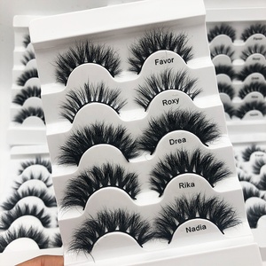 Fournisseur en Gros de Cils 3D Volume 25mm en Vison avec Boîte d'Emballage - Product Image 5