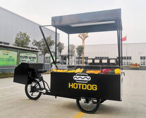 Tricycles électriques mobiles homologués CE pour la vente de hot-dogs en Europe, chariots de vente ambulante à 3 roues - Product Image 3