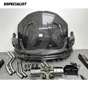 Mise à niveau du dernier kit de carrosserie de pièces automobiles en fibre de carbone forgées à sec Mansori Gen III avec échappement d'aile de pare-chocs pour <span class=keywords><strong>Lambo</strong></span> URUS - Product Image 4