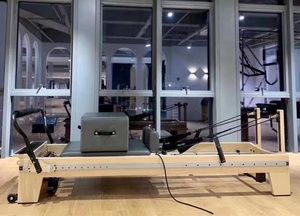 เครื่องพิลาทิสแบบรีฟอร์เมอร์ รุ่นยอดนิยม ปี 2020 คุณภาพสูง ทำจากไม้เมเปิลสีขาว สำหรับโยคะ - Product Image 3