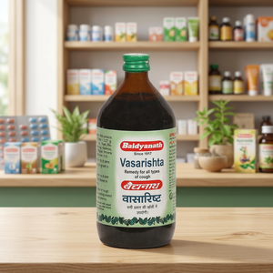 Extracto Herbal Ayurvédico Vasarishta Baidyanath en Forma Líquida, Corteza de Árbol, Grado Alimenticio, Cultivo Silvestre, en Botella, 3 Años de Duración - Product Image 3
