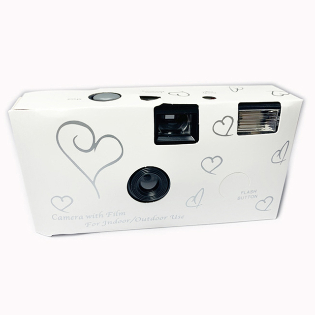 35mm Manual Fixed Focus Disposable Single Use Cheap Camera with Flash China Made