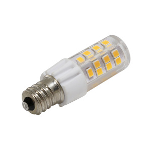 E12 LED Corn Bulb 5W Warm White 2700K AC 120V Candle <b>Light</b> Decorative Energy Saving Residential Indoor Home Use - Product Image 2