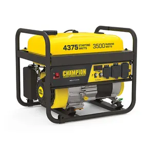 Champion 3kw Open Frame Benzin generator Champion Power Mini tragbarer Generator mit Rad für zu Hause