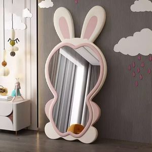 Specchio a Figura Intera 3D a Forma di Coniglio, Decorazione da Parete o Pavimento <span class=keywords><strong>per</strong></span> Camere dei Bambini e Ragazze - Product Image 1