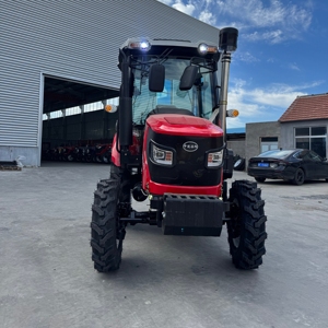 Tracteur agricole Luoyang 804, 80 CV, 4 roues motrices, roues rouges, haute productivité, transmission par engrenages, démarrage électrique - Product Image 3