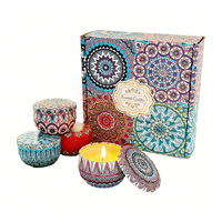 Lilin Aroma Logam Modern Relief Clear Metal, Lilin Wangi Mewah untuk Dekorasi Rumah, Hadiah Hari Valentine, Lilin Aromaterapi Dekoratif