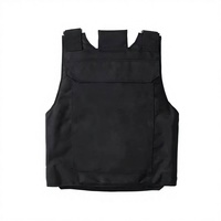 Gilet tactique portable d'extérieur - Gilet anti-couteau d'autodéfense - Porte-plaques tactique en acier - Marque Roewe - TAILLE UNIQUE