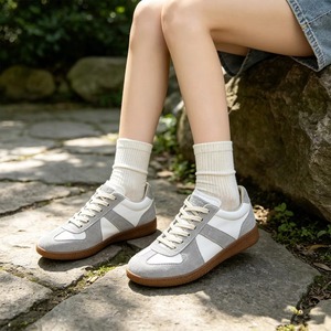 New Women's Fashion Versatile Casual <b>Shoes</b> Internet Celebrity Same Style White Lace up Casual Sports <b>Shoes</b> - Product Image 6