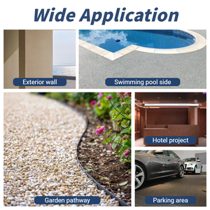 Piedra Lavada con Resina Blue Kingfisher, Personalizada de Fábrica para Clubes Náuticos, Marinas, Caminos Marítimos, Resistente al Sal y Antideslizante - Product Image 3