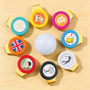 Clip magnétique pour chapeau de golf en plastique 25 mm avec logo pour chapeaux de golf, accessoire décoratif - Product Image 1