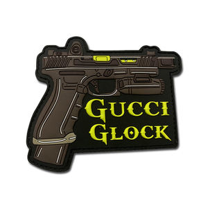 Patch tactique sportif en caoutchouc 3D PVC pour vêtements d'extérieur, à décorer avec un badge à crochet - Product Image 5