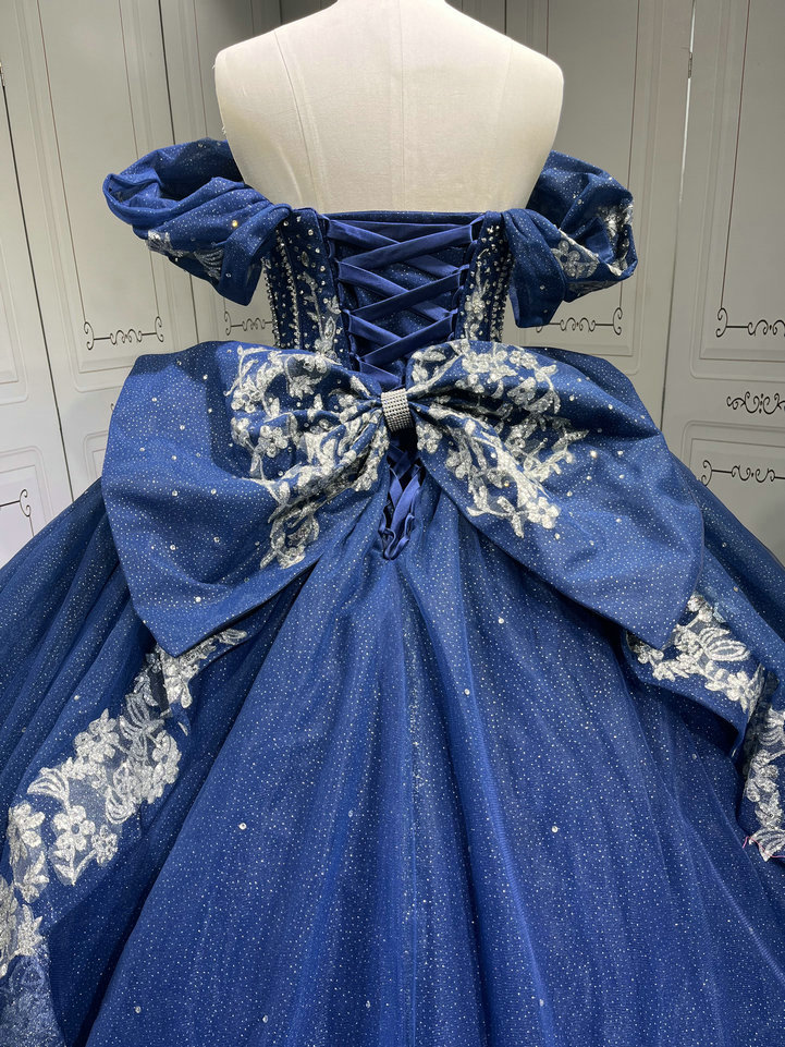 Navy Blue Quinceanera Dresses - Elegant Vestidos de 15 Aos