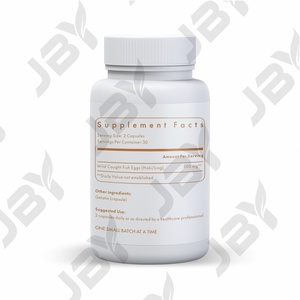 Cápsulas de Huevos de Pescado JBY OEM/ODM, Suministro de Fábrica de Marca Privada, Huevos de Pescado Capturados en el Silvestre para la Salud de la Fertilidad en Adultos, Omega-3 - Product Image 6