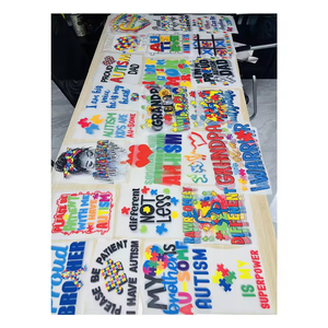 Transferencias DTF Personalizadas de Osos Hip Hop, Logotipo Personalizado, Tinta Ecológica Lavable, Pegatinas Resistentes al Calor, Listas para Prensar en <span class=keywords><strong>Ropa</strong></span> - Product Image 2