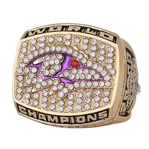 Aangepaste 2000 Nfl Baltimore <span class=keywords><strong>Ravens</strong></span> Kampioenschap Ringen Unisex Super Voetbal Kom Sieraden <span class=keywords><strong>Ring</strong></span> Voor Feest Geschenken - Product Image 2
