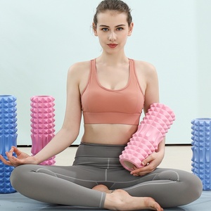 Rol busa Yoga akupresur panjang untuk peralatan latihan pijat otot jaringan dalam kebugaran dan penghilang rasa sakit - Product Image 6