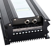 Contrôleur d'éolienne de charge solaire 24V 48V standard Mppt avec RS485 (RS232 // RJ45/GPRS/Bluetooth/Zigbee en option.