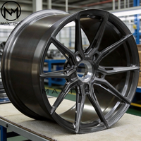 Rines de Aleación Maxtera Forged Custom Estilo EVO-2R para Autos de Pasajeros Porsche 911, BMW, Audi RS, AMG, Corvette, Camaro, Mustang, GT-R