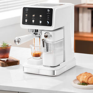 Machine à café semi-automatique compacte pour la maison, 20 bars de pression, mousse à vapeur haute pression, machine à expresso <span class=keywords><strong>italienne</strong></span>, cafetière - Product Image 2