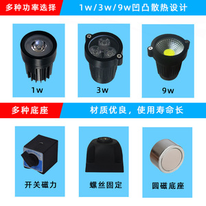 Wangjiatai Factory Wholesales LED Waterproof Explosion-Proof Work <b>Lights</b> for Machine Tools 24V/220V Energy Saving for Lathes - Product Image 4