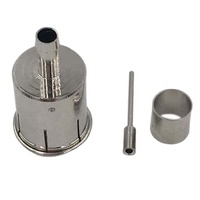 Directo de fábrica OEM ODM Crimp Tipo rápido Empuje en el conector F coaxial RF