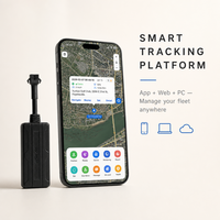 Traceur GPS Keson KS199-4G avec coupure de carburant à distance, double réseau 4G 2G, Android Auto, stockage cloud pour flotte de véhicules, région Afrique, CE