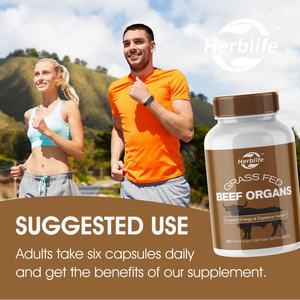 Suplementos de Órganos de Res de Venta Caliente OEM ODM, Cápsulas de Órganos de Res Alimentados con Pasto - Product Image 5