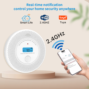 Tuya kết hợp báo động, 2-trong-1 cảm biến kép cháy & co báo động, 2 * AA 1.5V có thể thay thế pin hoạt động, tuyasmart/cuộc sống thông minh ứng dụng - Product Image 2