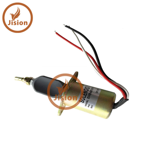 Vanne solénoïde d'arrêt de carburant pour engins de construction EHB4813-1 - Product Image 4