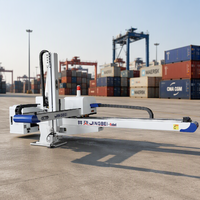 Peralatan Penanganan Material Mesin Injection Molding Robot Manipulator Servo 3 Axis JBF-900P-L1600 300T dengan Remote Control