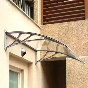 Abri de pluie en polycarbonate pour extérieur, auvent de porte, auvent de fenêtre, auvent de jardin, abri de pluie en PC - Product Image 4