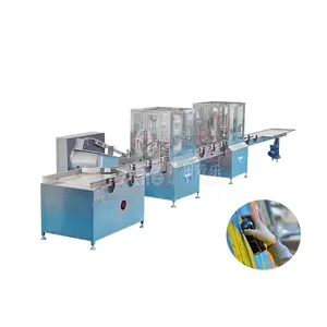 Full Automatic Aerosol Filling Crimping Gas Flushing Machine LPG Gas Filling Production Line