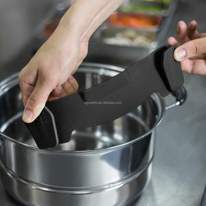 Passoire à clipser en silicone pour casseroles et poêles, passoire à pâtes, passoire alimentaire à clipser pour viande, légumes, fruits, passoire de cuisine en silicone - Product Image 6