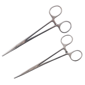 Pinzas Hemostáticas Quirúrgicas de Acero Inoxidable Reutilizables para Uso Veterinario en Perros - Product Image 1