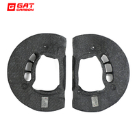 Protection de conduit d'air de refroidissement avant en fibre de carbone autoclavée pour BMW M2 G87 M3 G80 G81 M4 G82, style course, plaque de protection