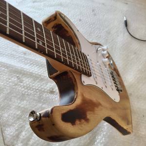 กีตาร์ไฟฟ้าแบบขายส่ง รุ่น Sunburst Heavy <span class=keywords><strong>Relic</strong></span> คอไม้เมเปิล ฟิงเกอร์บอร์ดไม้โรสวูด - Product Image 3