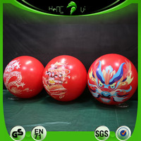 Ballon gonflable géant personnalisé en forme de dragon chinois, modèle de bête porte-bonheur, ballon gonflable durable pour la décoration d'événements