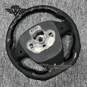 Alta calidad adecuado para Mazda <span class=keywords><strong>Ford</strong></span> <span class=keywords><strong>Fiesta</strong></span> ST MK7 cinturón de fibra de carbono cubierta decorativa <span class=keywords><strong>volante</strong></span> de coche esqueleto - Product Image 6