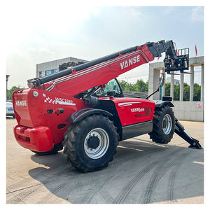 ヴァンセ最安値 テレハンドラー 4トン 18mブーム 4WD 二段マスト カミンズエンジン オフロードフォークリフト - Product Image 3