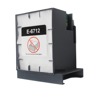 T6712 T671200 Nouveau Boîte de Maintenance d'Encre pour <span class=keywords><strong>EPSON</strong></span> <span class=keywords><strong>WF</strong></span> 6090 6590 8010 8090 <span class=keywords><strong>8510</strong></span> 8590 WF6090 WF6590 WF8010 WF8090 WF8510 WF8590 Pièces - Product Image 1