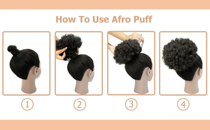 <span class=keywords><strong>Chignon</strong></span> <span class=keywords><strong>Afro</strong></span> court avec cordon de serrage pour femmes noires, extension synthétique bouclée crépue, petit <span class=keywords><strong>chignon</strong></span> <span class=keywords><strong>afro</strong></span>, extension Caterpillar naturelle 50g - Product Image 3