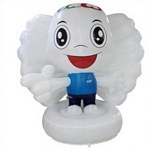 Modèle de dent gonflable blanc personnalisé, logo gonflable en <span class=keywords><strong>EVA</strong></span> résistant aux déchirures pour zone de collage, exposition médicale, affichage dentaire - Product Image 1