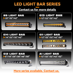 <span class=keywords><strong>Barre</strong></span> Luminose <span class=keywords><strong>LED</strong></span> 14/22/32/42 Pollici, Luce di Posizione Bicolore, Omologazione Emark, Barra Luminosa <span class=keywords><strong>LED</strong></span> Ambra per Veicoli 4x4 Fuoristrada, Camion, ATV - Product Image 6