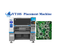 Machine de Placement CMS à Haute Vitesse ETON YT10S 40000CPH, 52 Stations d'Alimentation, Moteur Linéaire Magnétique, Monteur de Puces CMS pour Production de PCB