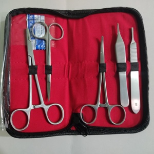 Kit de Disección y Sutura Quirúrgica Manual de 10 Piezas para Estudiantes con Instrumentos de Acero Inoxidable Médico de Alta Calidad - Product Image 2