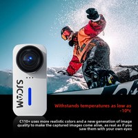 Caméra Sportive Anti-tremblement 4K Haute Définition pour Moto, Enregistreur de Vision Intégrale, Étanche, Prise de Vue Rapide, Idéale pour Vlog - Nouveauté Promotionnelle
