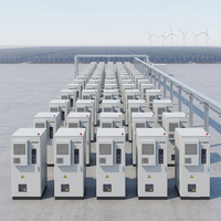 Système de stockage d'énergie à batterie LiFePO4 haute tension de 1,1 MWh, solutions de stockage d'énergie hors réseau/sur réseau pour l'industrie